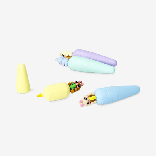 Highlighters As Carrots 4 Pcs