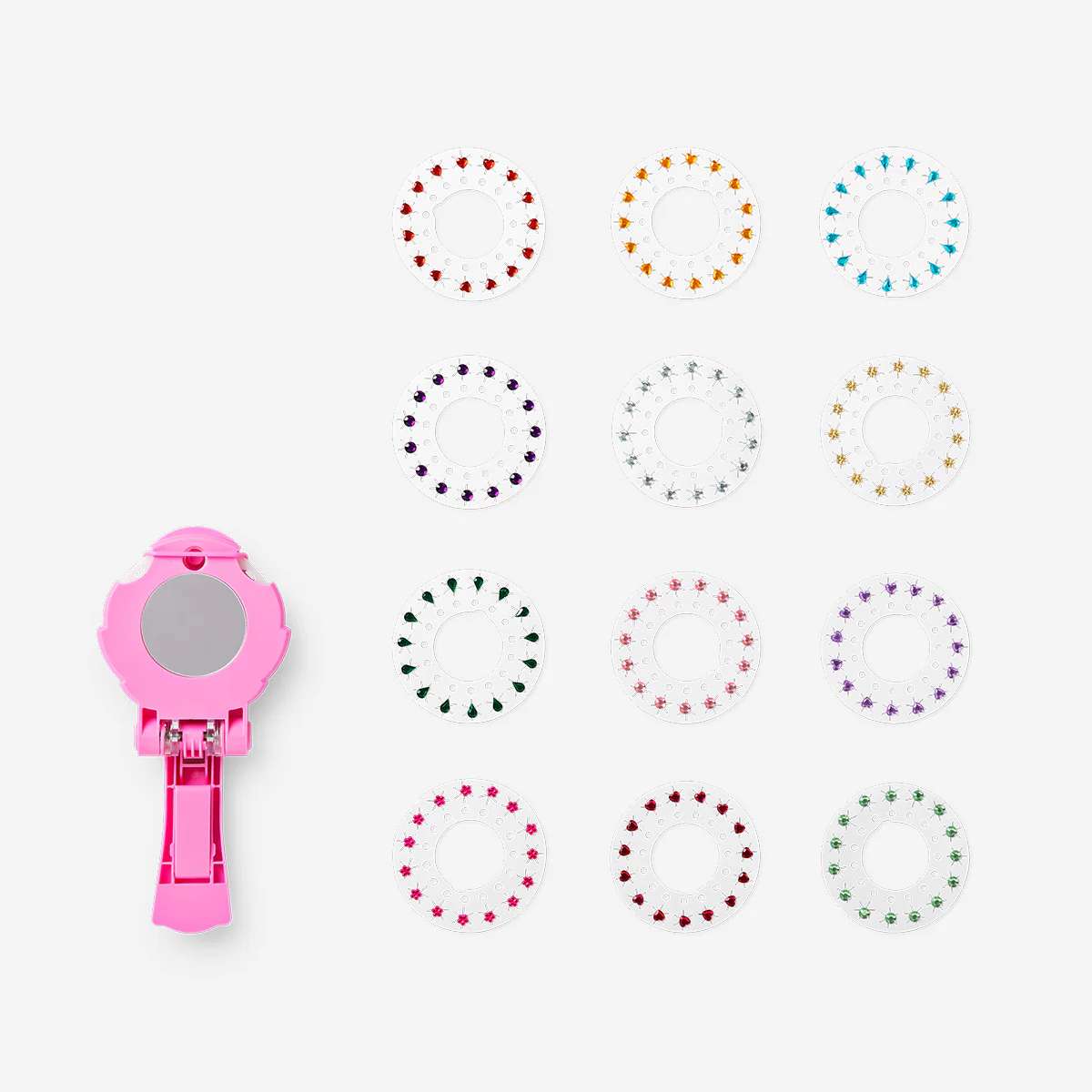 Stapler For Hair Jewels W Refills