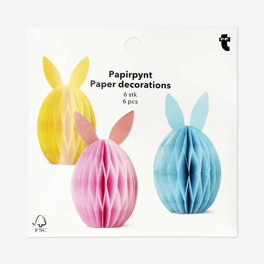 Deco Fold Outs Easter Small 6Pcs