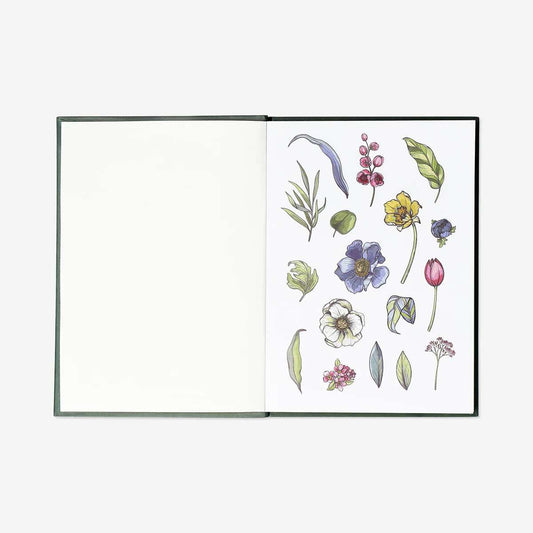 Sticker Book Flowers