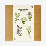 Stickers Single Large Adult Flowers 10 P