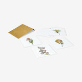 Stickers Single Large Adult Flowers 10 P