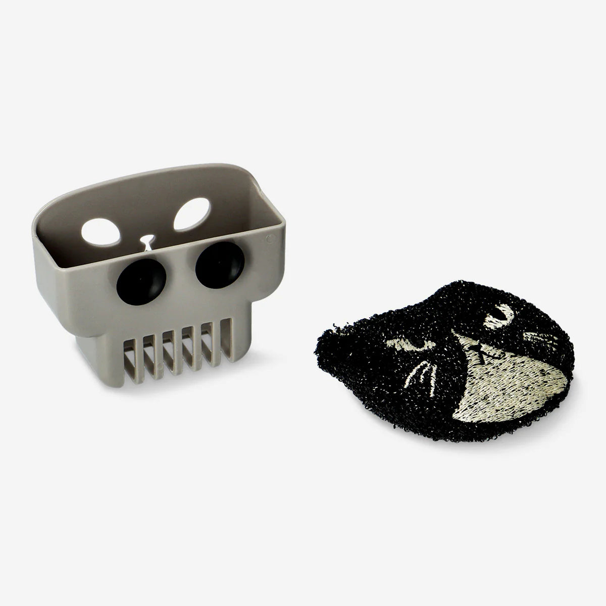 Sponge With Plastic Holder Cat Design