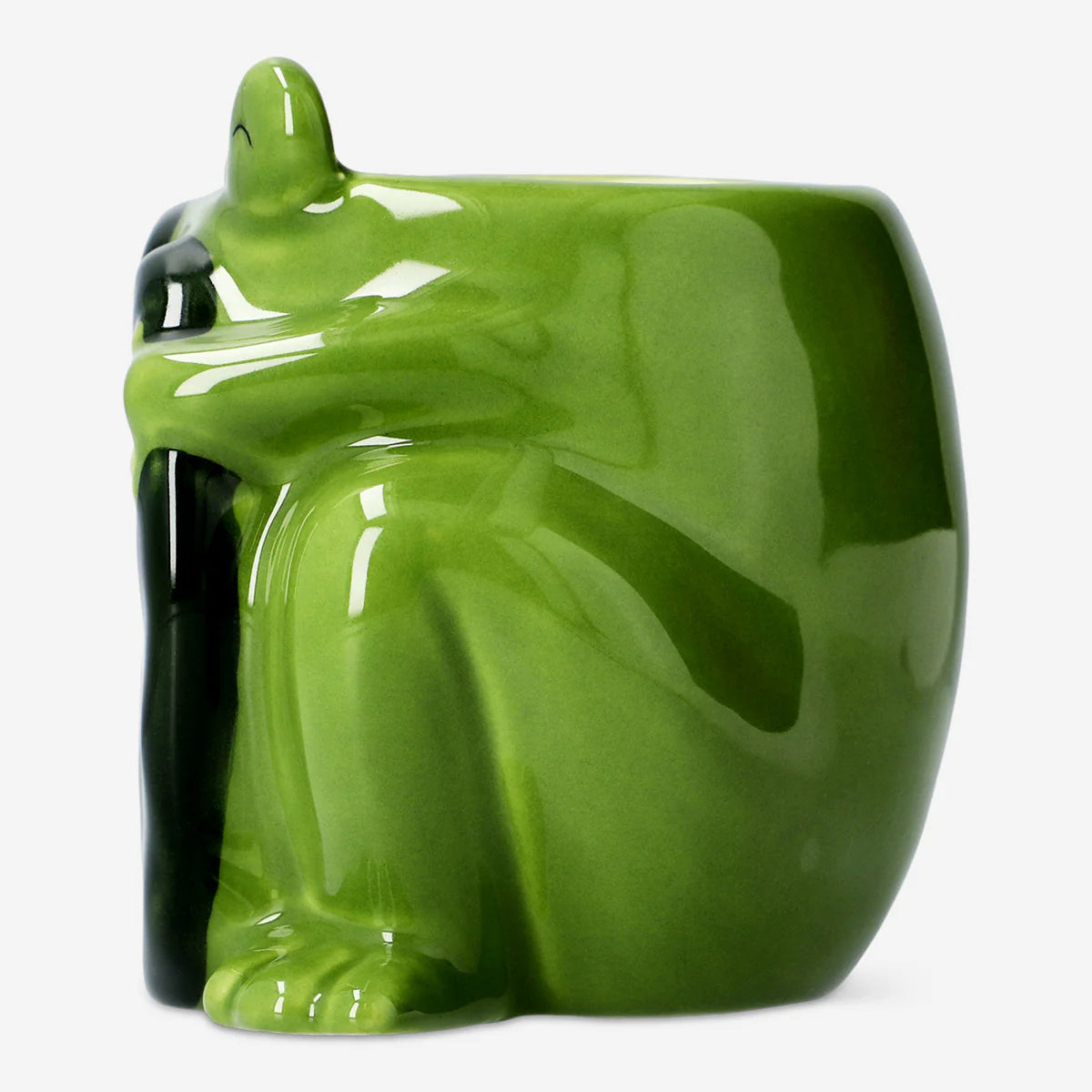 Flowerpot Ceramic As Frog