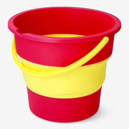 Bucket W. Handle Collapsible 8L