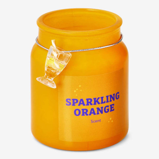 Candle Scent In Milky Glass W Charm N L