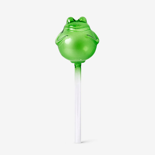 Self Watering Glass Tube As Frog