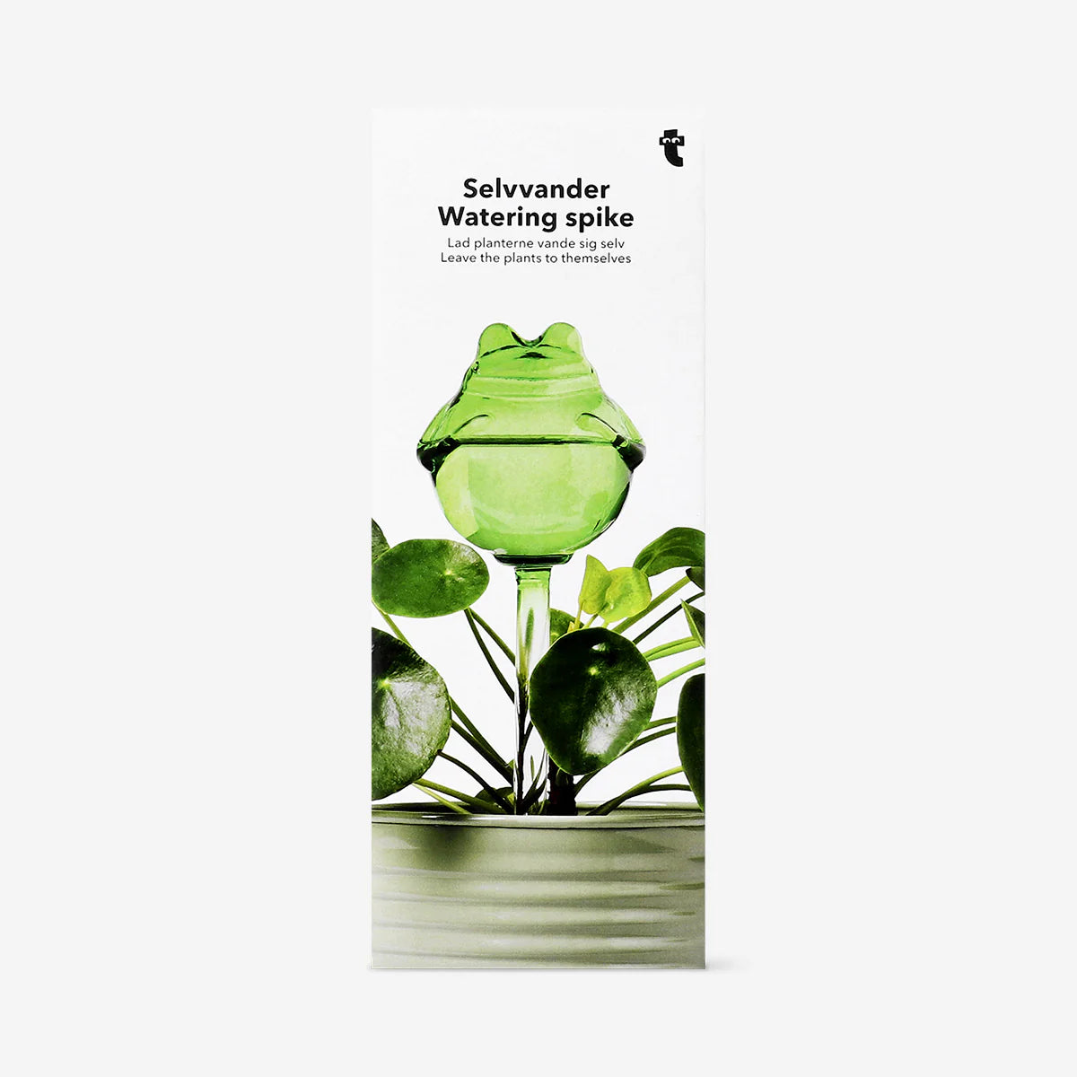 Self Watering Glass Tube As Frog