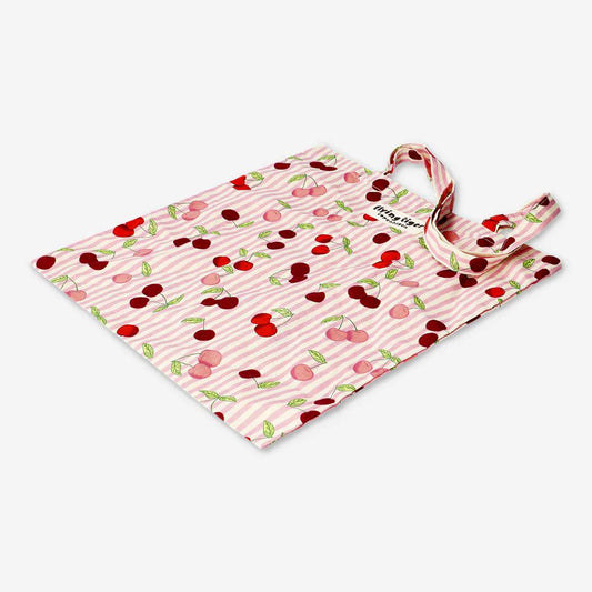 Tote Bag Cherry Striped