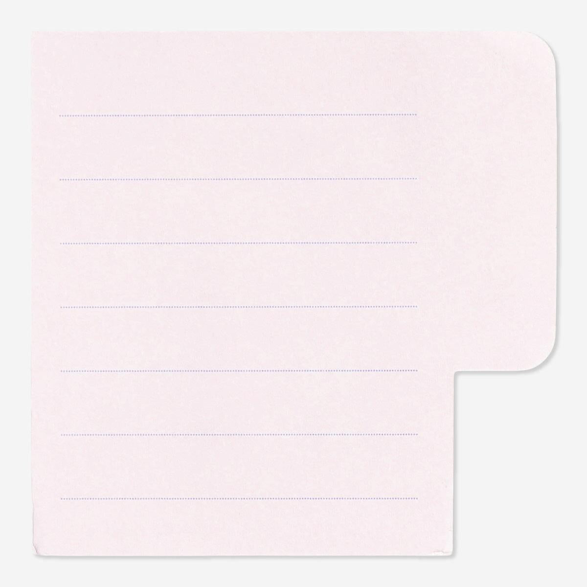 Sticky Note Tabs With Lines