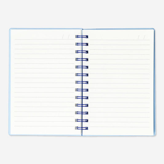 Notebook with Calculator Blue