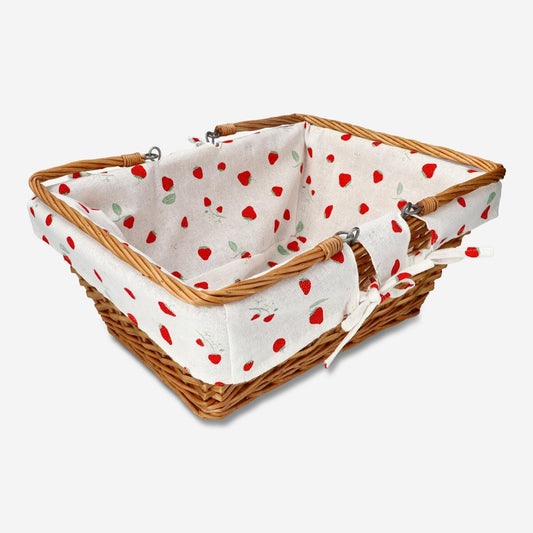 Basket Picnic Willow 40X30X16 Cm