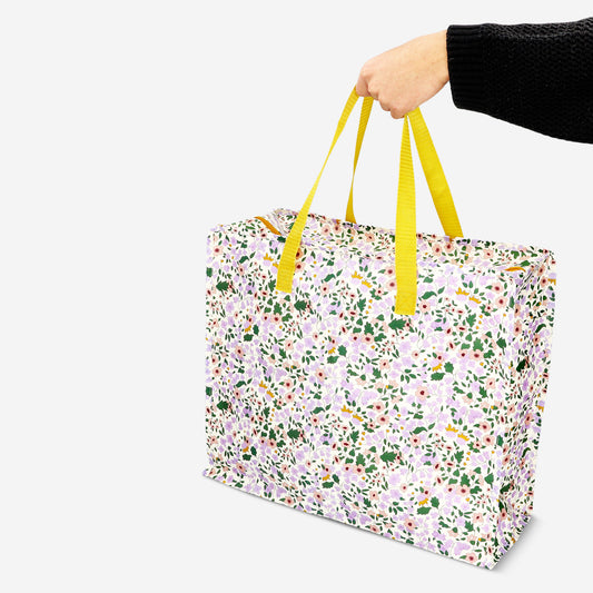 Bag Recycled Pp with Aop Flowers