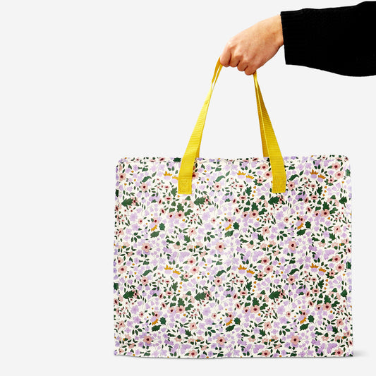 Bag Recycled Pp with Aop Flowers