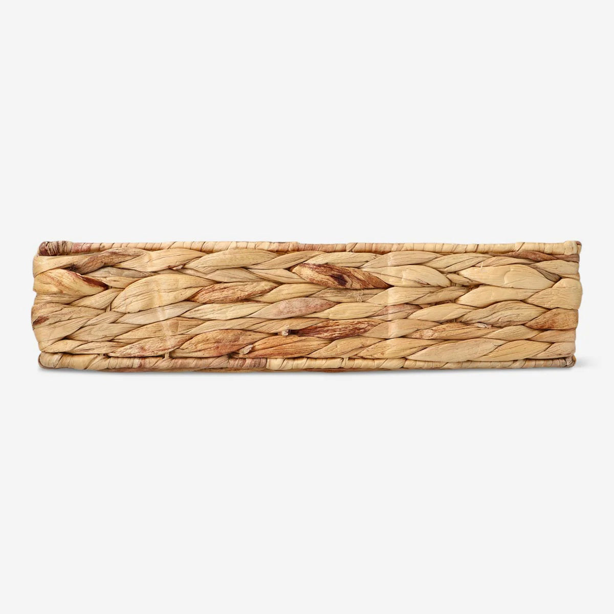 Tray W Handles Water Hyacinth 33.5X24.5X8Cm