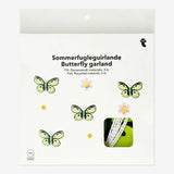 Garland Felt Small Flowers And Butterfly 3 M