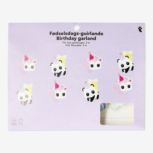 Garland Felt Animals 3M