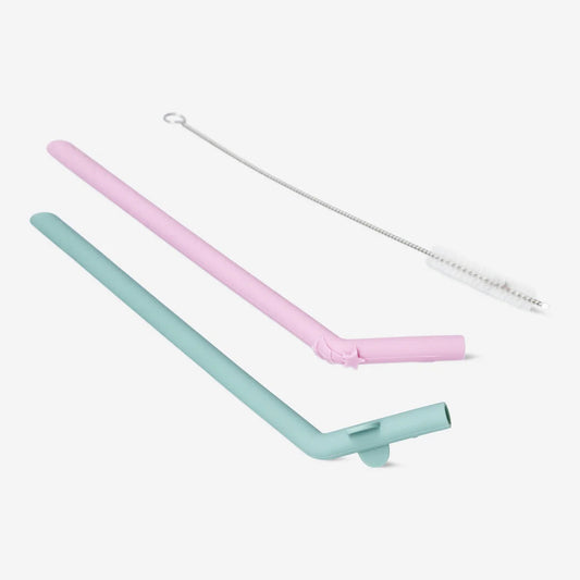 Straw Silicone Shaped 4 Pcs