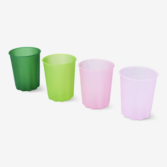 Cups Pp Spring Colours 4 Pcs