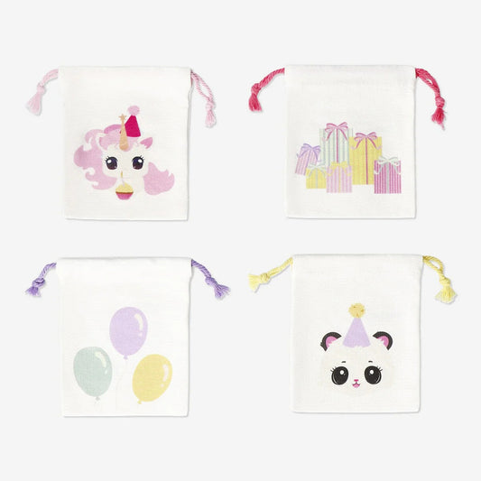 Gift Bags Animals 4 Pcs