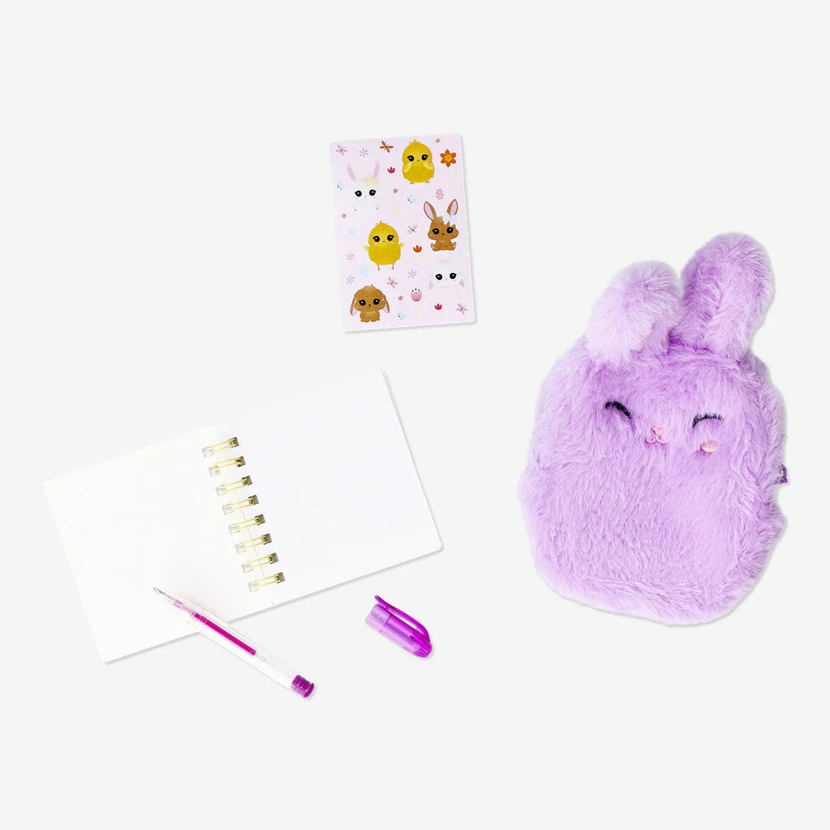Stationery Kit Plush Bunny (In)