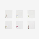Place Card Spring Flowers 6 Pcs