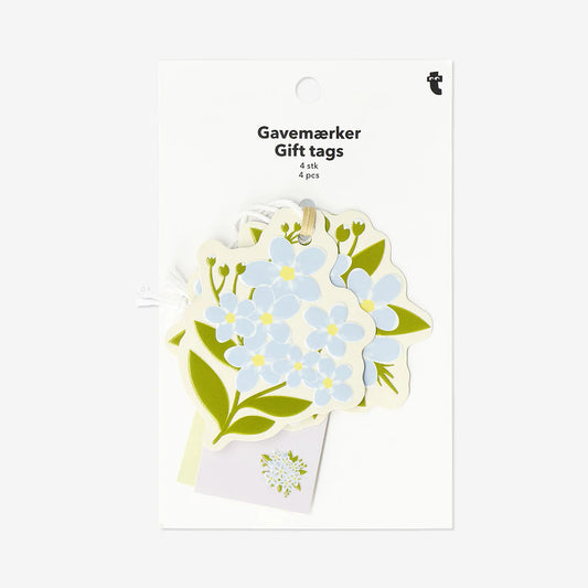 Gift Tag Paper 4 Pcs