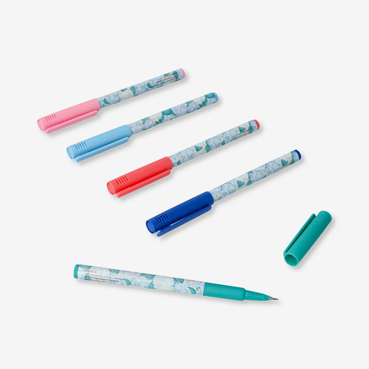 Set Of Pens 5 Pcs 0,4Mm Tip (In)