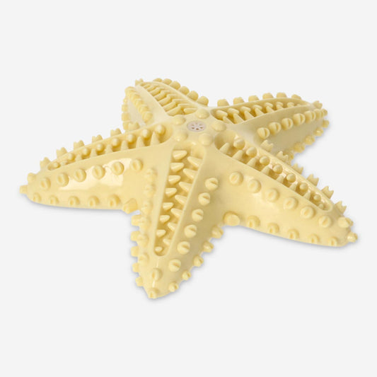 Pet Toy Starfish Yellowith