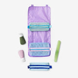 Toiletry Bag with 4 Mesh Compartments with Velcro