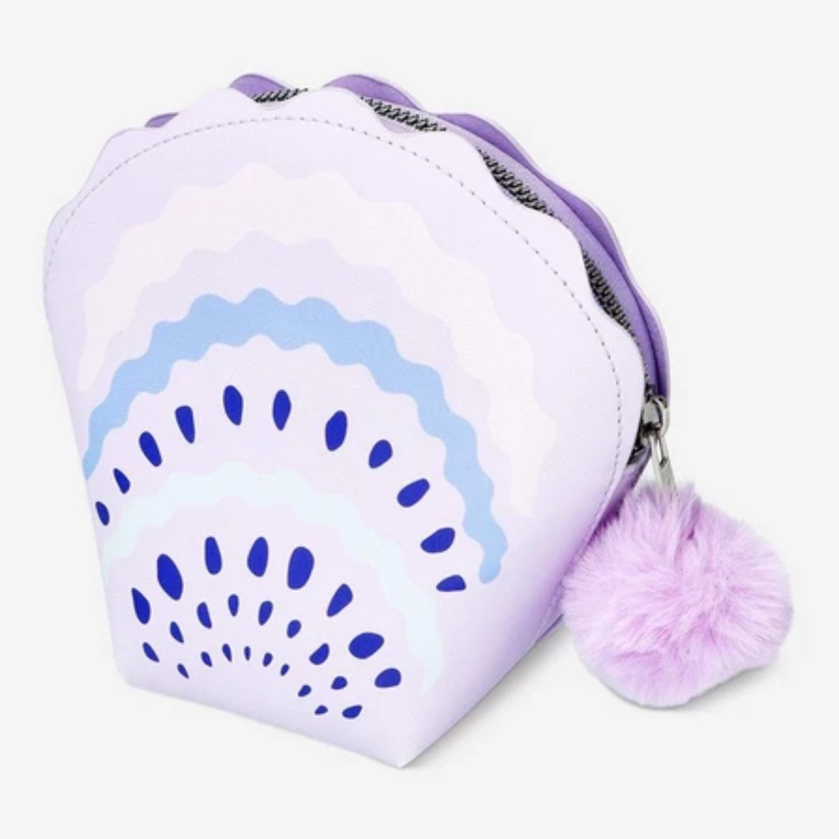 Cosmetic Pouch For Travel Purple Shell