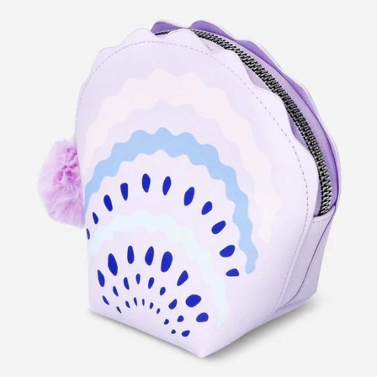 Cosmetic Pouch For Travel Purple Shell