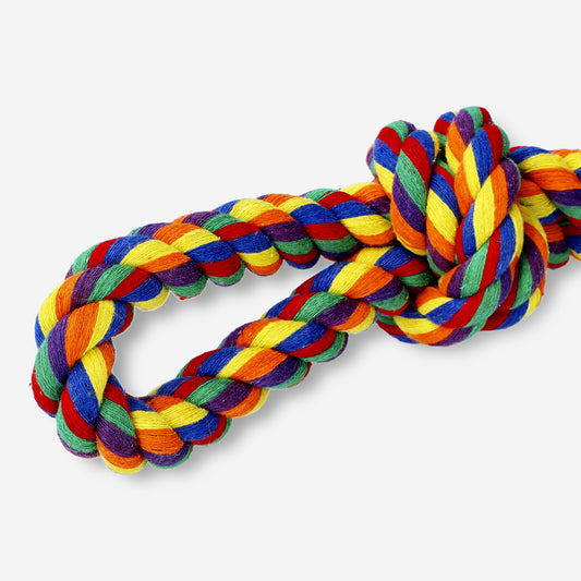 Pet Toy Rope Rainbowith