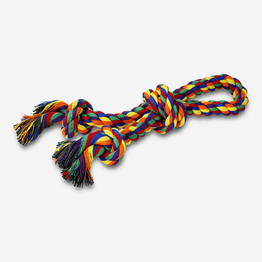 Pet Toy Rope Rainbowith