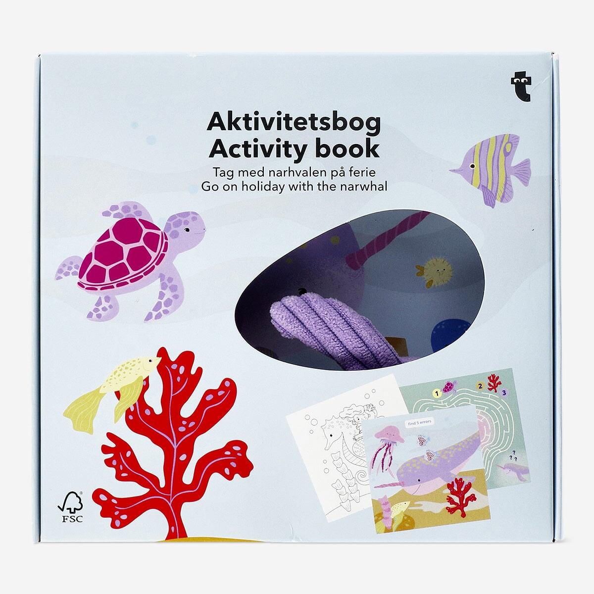 Activity Book And Plush Set