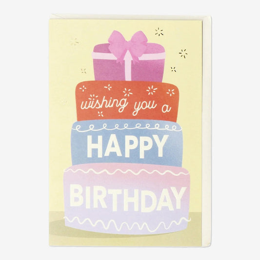 Card W Envelope Cake (In)
