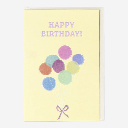 Card W Envelope Ballons (In)