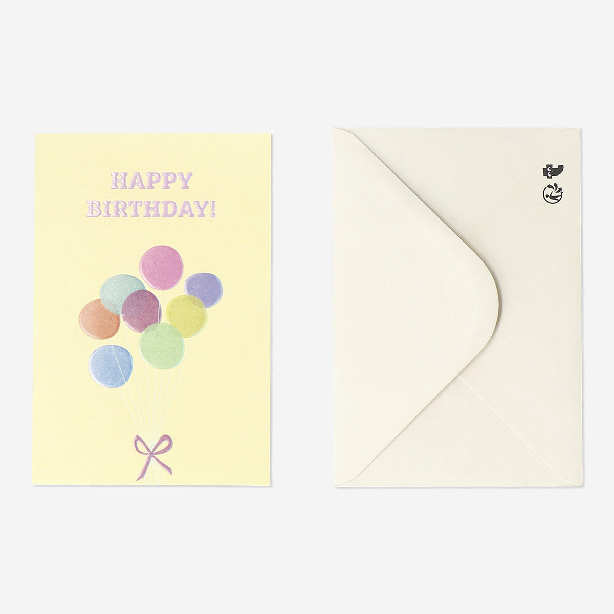 Card W Envelope Ballons (In)