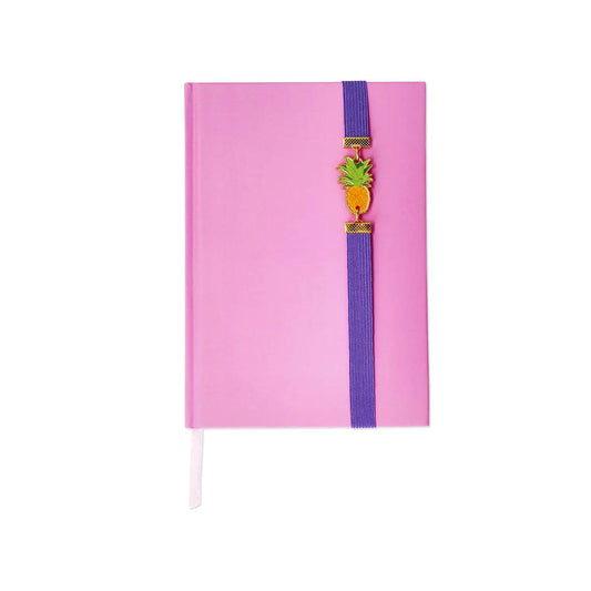 Notebook W. Pineapple Charm
