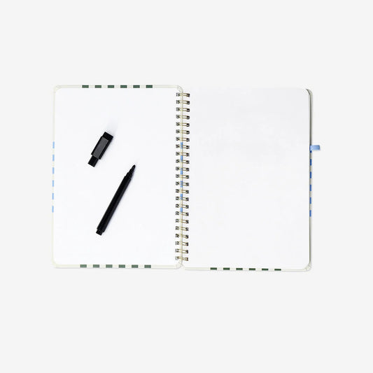 Notebook A5 Dry Erase Sheets W. Marker