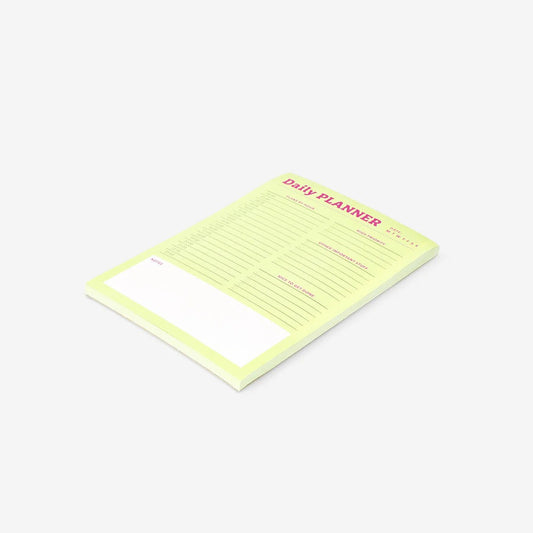 Daily Planner Notepad A5