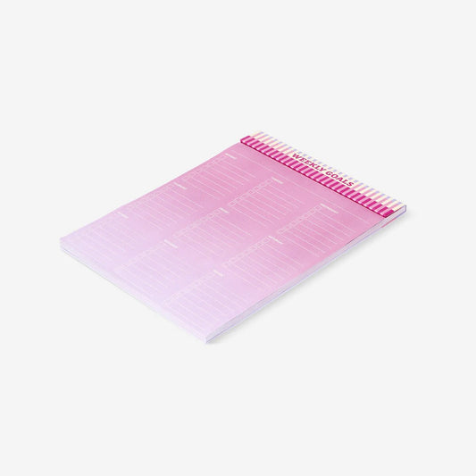 Planner Notepad A5 Weekly Goals