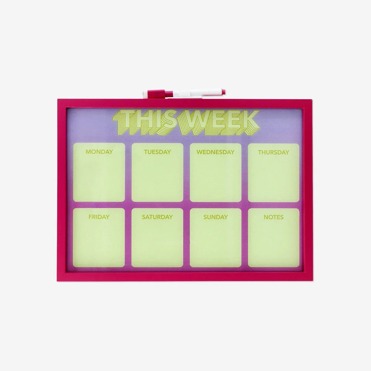Planner In Frame Weekly