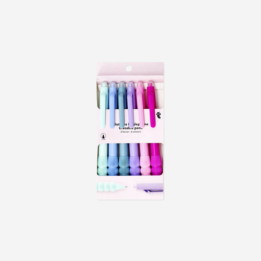 Pens Erasable 6 Pcs
