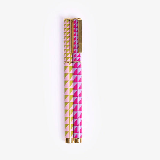 Pen Metal Printed Barrel 2 Pcs