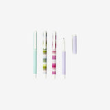 Pen Ballpoint Printed Barrels 4 Pcs (In)