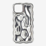 Cover For Iphone 15 Silver
