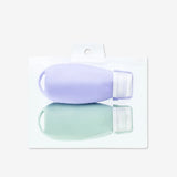 Travel Bottles Silicone W Scrub 100Ml 2P