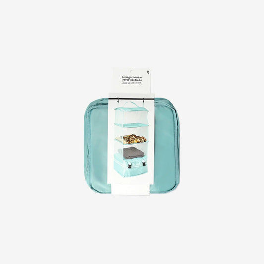Wardrobe For Travel Foldable W Hooks