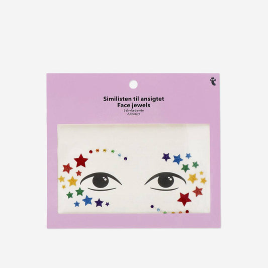 Stickers For Face Self-Adhesive Rainbow